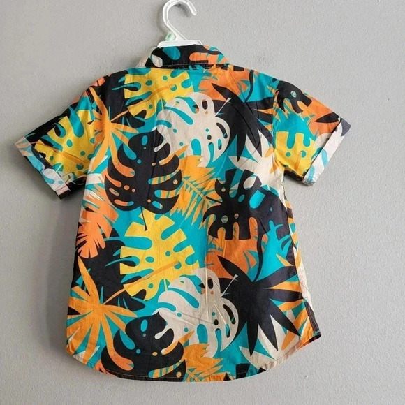 Appaman Tropical Palm button up Shirt Short Sleeve Beach 6 - Picture 3 of 5